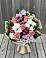 Букет цветов из: Альстромерии, Гвоздики, Розы и Хризантемы в Блечепсин