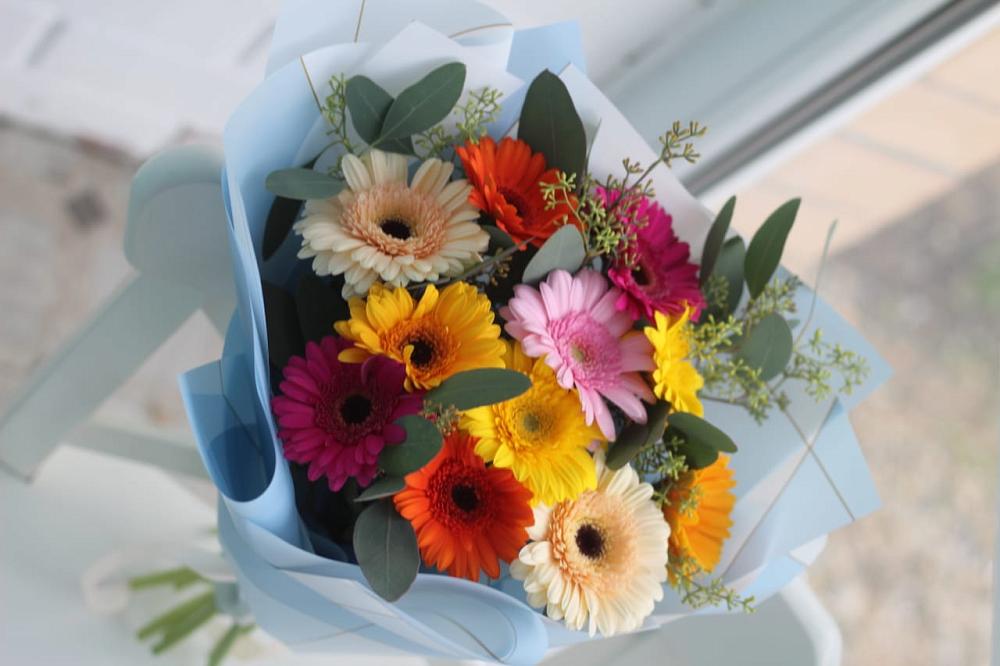 Букет цветов из: Герберы в Блечепсин