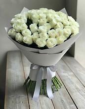 Букет 35 Белых роз в Блечепсин