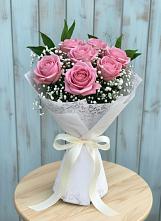Букет цветов из:  Розы #REPLACE_PRED# Блечепсин