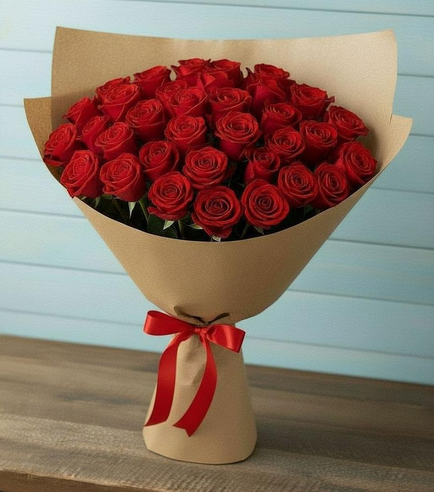 Букет Красные розы Милано в Блечепсин
