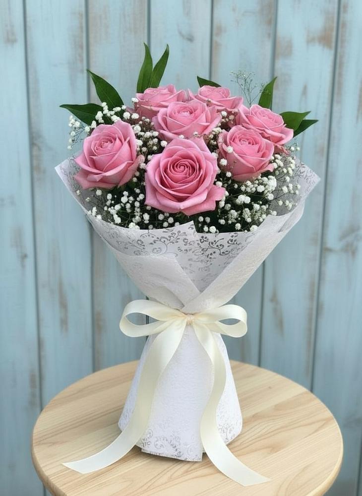 Букет цветов из: Розы в Блечепсин