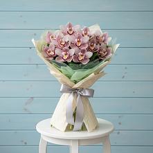 Букет цветов из:  Орхидеи и Розы #REPLACE_PRED# Блечепсин