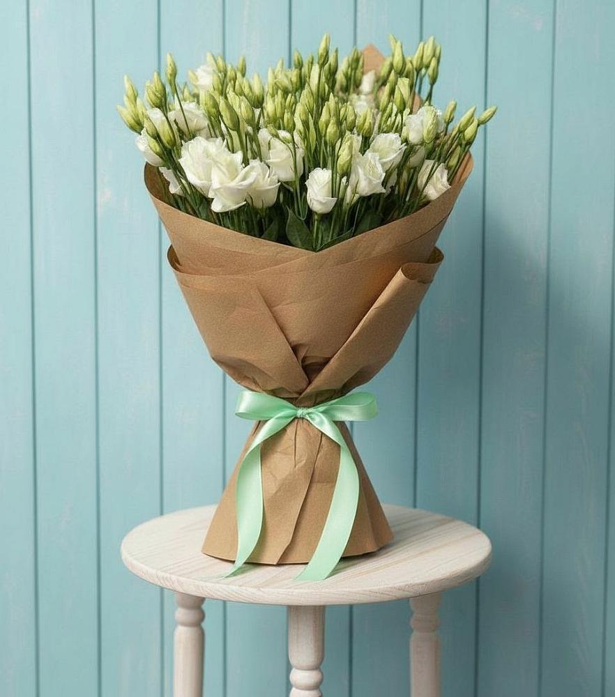 Букет цветов из: Лизиантусы в Блечепсин