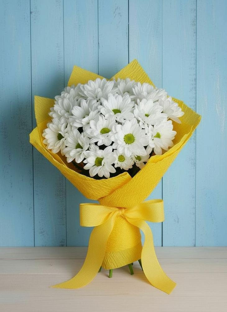 Букет цветов из: Хризантемы в Блечепсин