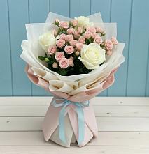 Букет цветов из:  Розы #REPLACE_PRED# Блечепсин