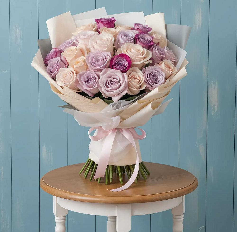 Букет цветов из: Розы в Блечепсин