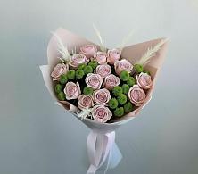 Букет цветов из:  Розы и Хризантемы в Блечепсин