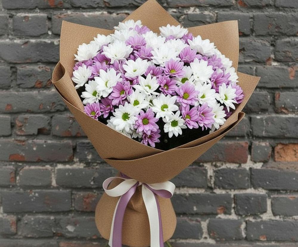 Букет цветов из: Хризантемы в Блечепсин