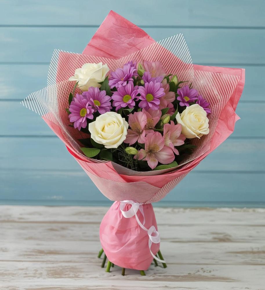 Букет цветов из: Герберы в Блечепсин