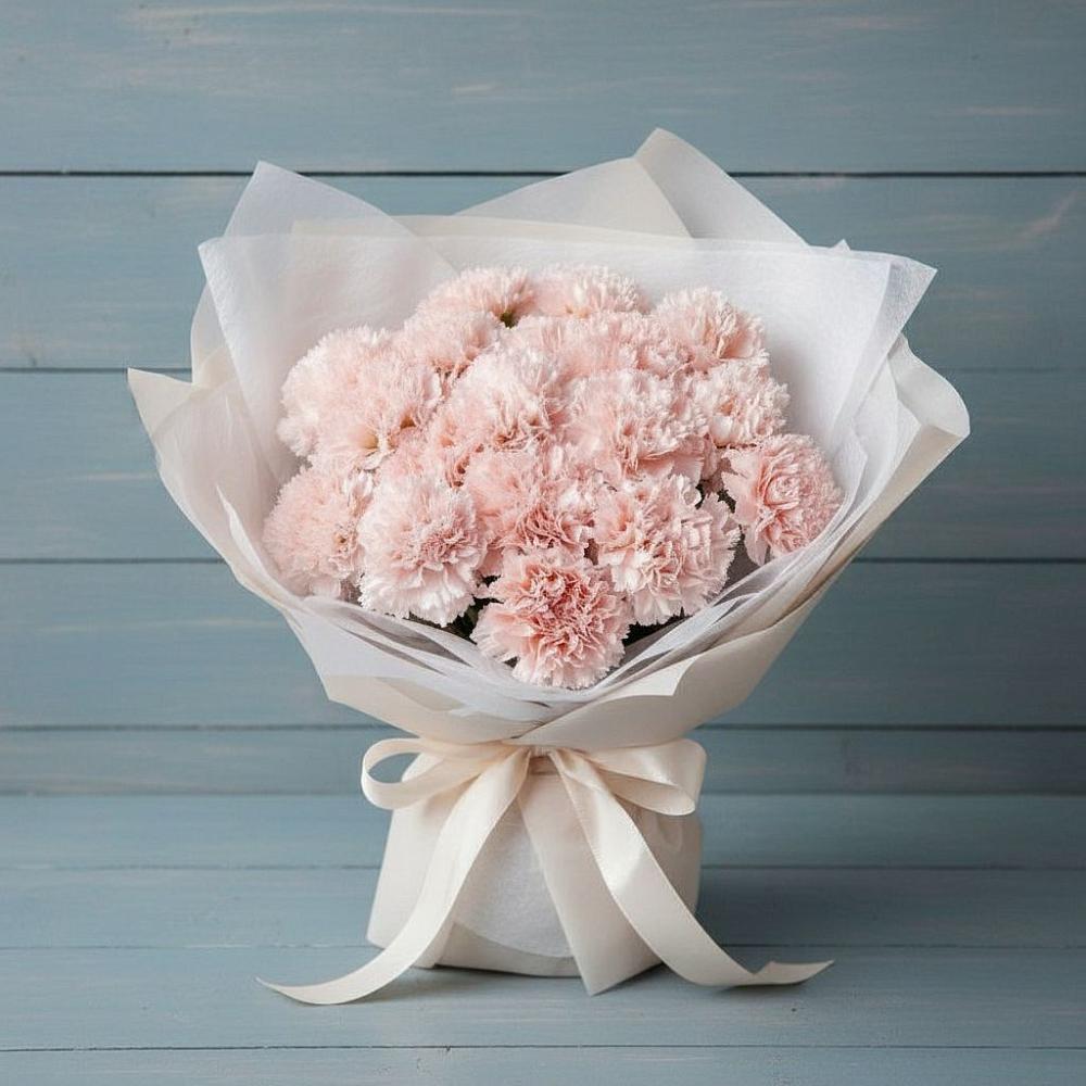 Букет цветов из: Гвоздики в Блечепсин